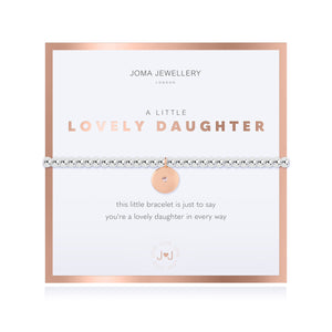 Beautifully Boxed A little 'Lovely Daughter' Bracelet - Joma Jewellery
