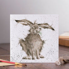 Load image into Gallery viewer, &#39;Hare Brained&#39; Card - Wrendale Designs
