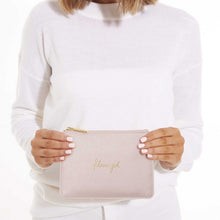 Load image into Gallery viewer, Flower Girl Mini Perfect Pouch -  Metallic Pink - Katie Loxton
