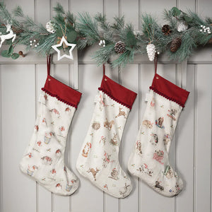 'Season's Tweetings' Robin Christmas Stocking - Wrendale Designs