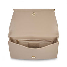 Load image into Gallery viewer, Ava Clutch Bag - Taupe - Katie Loxton
