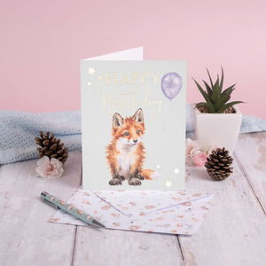 'Pawty Time! 'Happy Birthday Card -