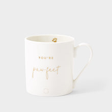 Load image into Gallery viewer, Porcelain Mug &#39;You&#39;re Paw-fect&#39; - Katie Loxton
