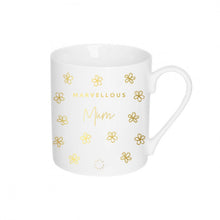 Load image into Gallery viewer, PORCELAIN MUG - MARVELLOUS MUM - KATIE LOXTON
