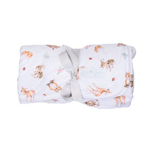 Load image into Gallery viewer, &#39;Little Forest&#39; Woodland Animal Baby Blanket
