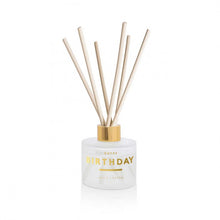 Load image into Gallery viewer, Sentiment Reed Diffuser - Happy Birthday - Pomelo &amp; Lychee Flower
