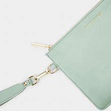 Load image into Gallery viewer, Zana Wristlet Pouch Sage Green - Katie Loxton
