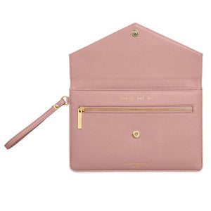 EMSE CLUTCH BAG - PINK