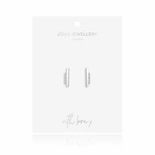 Load image into Gallery viewer, Adeline Pave Bar Earrings
