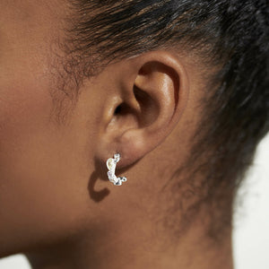 Radiant Treasures Gems Earrings (huggies) - Joma Jewellery
