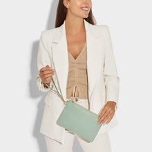 Load image into Gallery viewer, Zana Wristlet Pouch Sage Green - Katie Loxton
