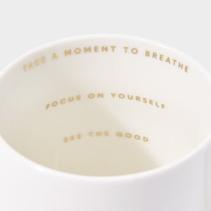 'Take Time To Enjoy' Porcelain Mug - Katie Loxton