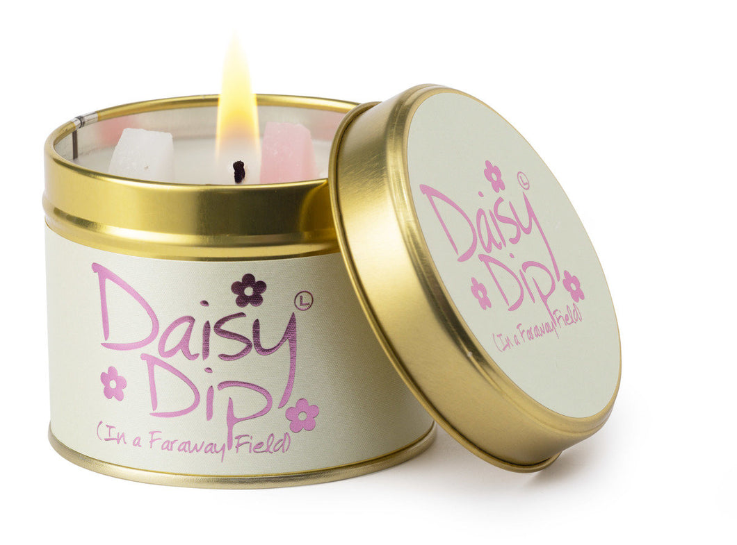 Lilyflame Scented Tin Candle - Daisy Dip