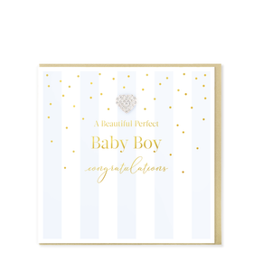 Perfect Baby Boy - Hearts Designs