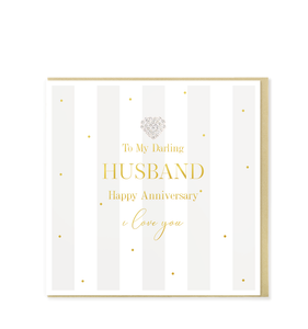 Darling Husband Anniversary - Hearts Designs