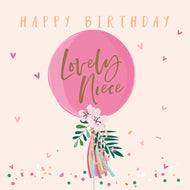 Happy Birthday Lovely Niece - Belly Button Designs