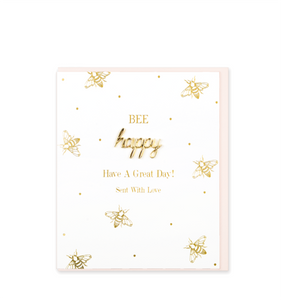 Bee Happy - Oh So Charming Greeting Card