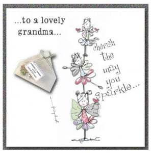 To A Lovely Grandma - Tracey Russell Designs