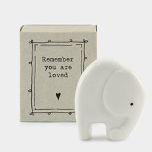 Load image into Gallery viewer, Matchbox Porcelain Elephant
