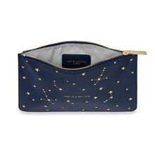 Load image into Gallery viewer, Perfect Pouch - One In A Million Gold Foil - Navy Blue
