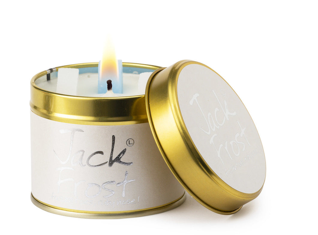 Jack Frost Scented Tin Candle - Lilyflame